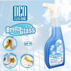 BrillaGlass - Detergente Superfici Lavabili - 750 ml