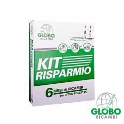GloboRicambi - Kit Risparmio per Folletto  VK140 VK150 