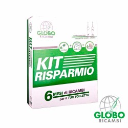 GloboRicambi - Kit Risparmio per Folletto VK200-220s