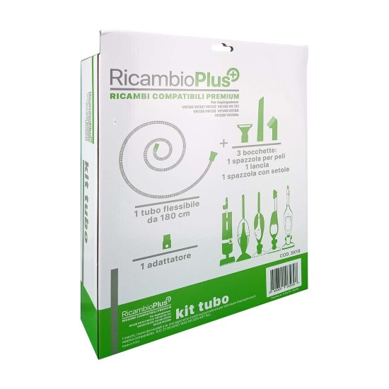 Kit tubo Ricambio Plus+ con accessori Universale per folletto