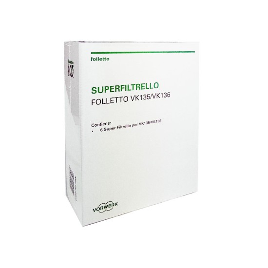 Super Filtrello VK 135/136 Folletto ORIGINALE - 45030