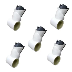 5 SnodI biancHI per spazzola Folletto HD50
