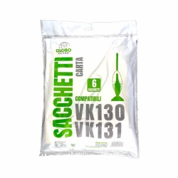 GloboRicambi - Sacchetti in carta per Folletto VK130-131