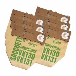 GloboRicambi - Sacchetti in carta per Folletto VK130-131