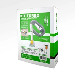 Kit Turbo - Kit tubo flessibile con spazzola Turbo