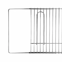 Griglia Barbecue INOX - MISURA GRANDE 47 X 35 CM