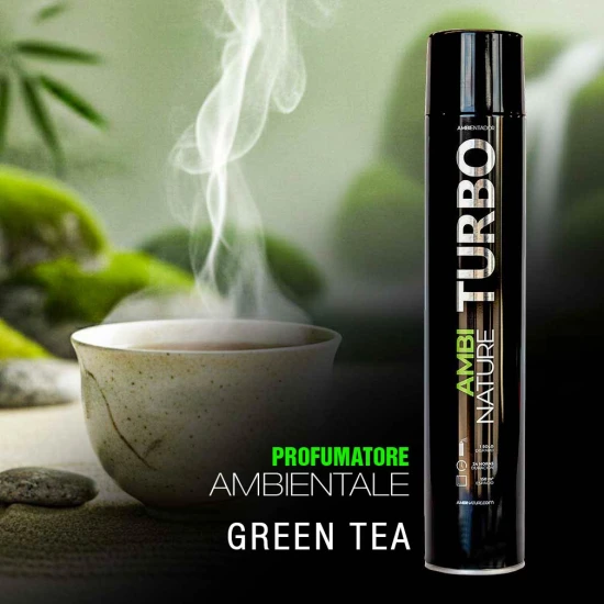 bombola spray di profumaore turebo profumazione GREEN TEA