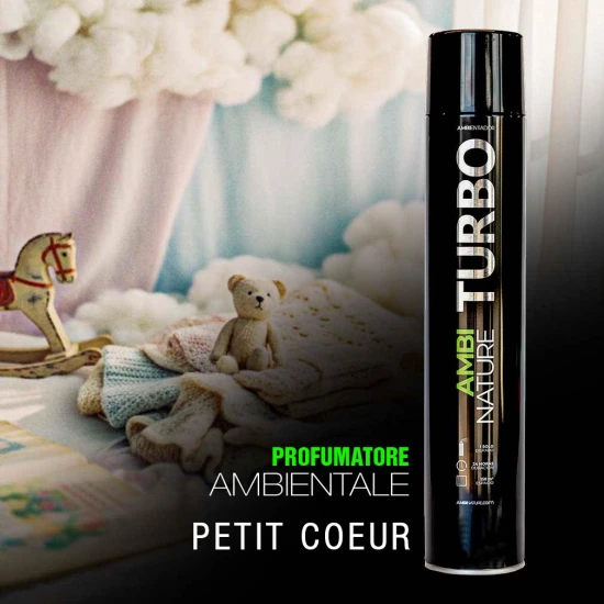 bombola spray di profumaore turebo profumazione PETIT COEUR