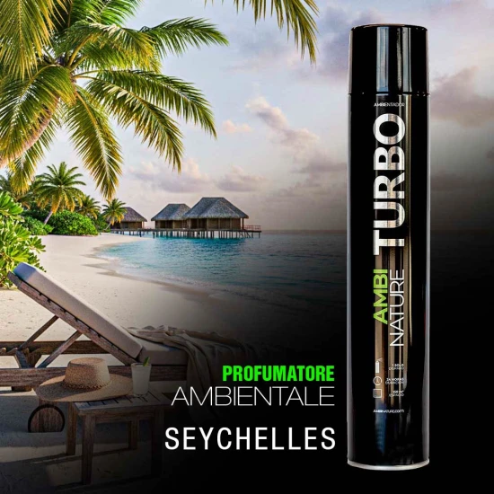 bombola spray di profumaore turebo profumazione SEYCHELLES