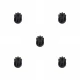 5 Pignoni ingranaggio motore Bimby TM5 TM6 - Compatibile
