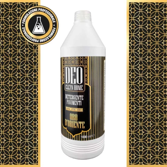 flacone con tappo dosatore detergente pavimenti da 1 litro 