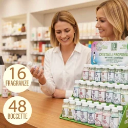 48 Cristalli profumati - Espositore omaggio