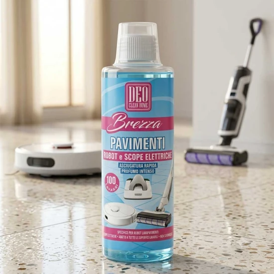 Deo Clean Home Brezza detergente pavimenti per robot lavapavimenti e scope elettriche 500 ml