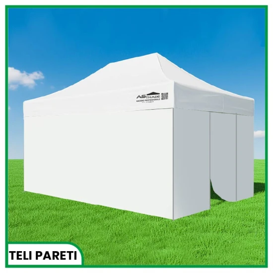 Kit Teli Laterali per Gazebo 3x4,5m – Set 4 pareti