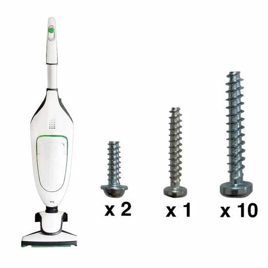 Kit Viti Completo per Folletto VK200 - 220s 13 viti Ricambi Compatibili Folletto