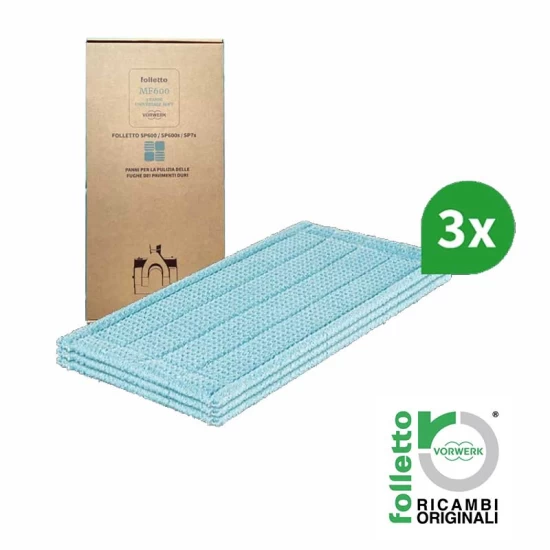 Panni fughe MF600 3 pezzi per SP600 SP7 - Ricambio Originale - 75055 Ricambi Originali SP7