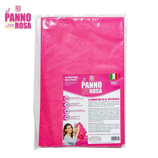 Il Panno Rosa - Panno multiuso microfibra colore rosa 