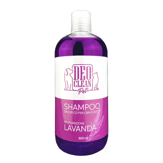 Shampoo Cane e Gatto - DeoClean Pet - Lavanda