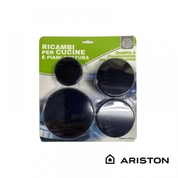 COPERCHI SERIE 4 COMPLETI DI BRUCIATORE   ARISTON