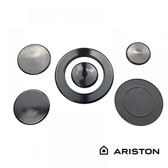 Coperchi serie 5 piattelli con tripla corona  per Ariston Ricambi cucine a gas