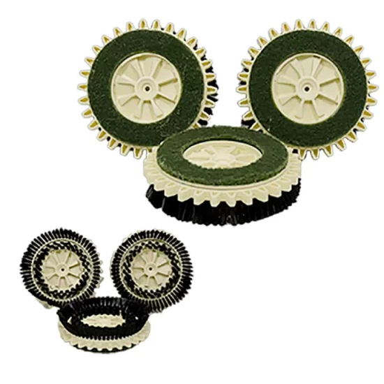 Spazzole pad - set 3 pezzi - per Folletto PL515 Ricambi PL515