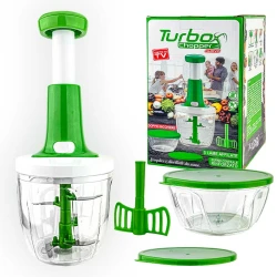 Turbo Chopper Plus Tritatutto verticale 5 lame inox