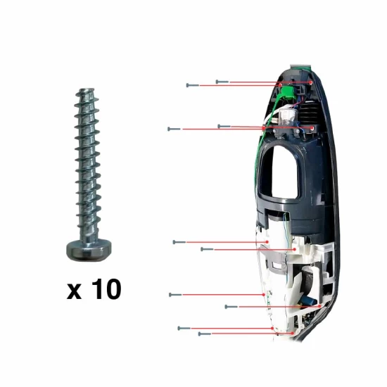 Kit Viti Completo per Folletto VK200 - 220s 13 viti Ricambi Compatibili Folletto