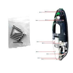 Viti assemblaggio interno Folletto VK200 VK220s - Kit 10 viti