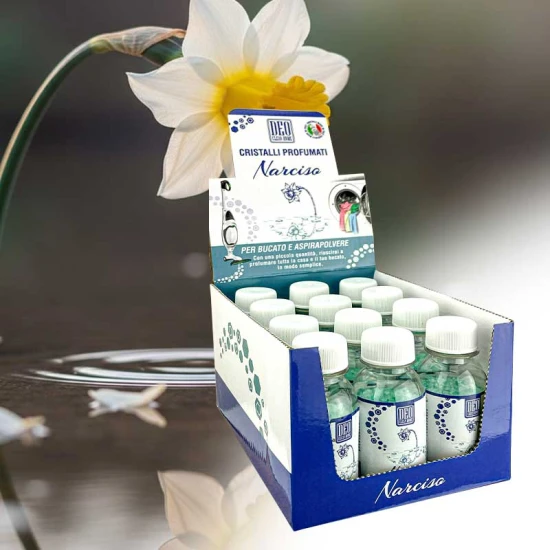 Narciso  - Cristalli Profumati 100g box 12 pezzi