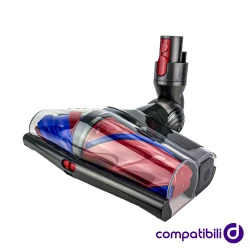 Spazzola Motorizzata con Rulli Conici Anti-Groviglio compatibile Dyson V7 V8 V10 V11 V15