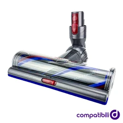 Spazzola motorizzata High Torque anti-groviglio compatibile con Dyson V7, V10 e V15