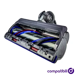 Spazzola motorizzata High Torque anti-groviglio compatibile con Dyson V7, V10 e V15