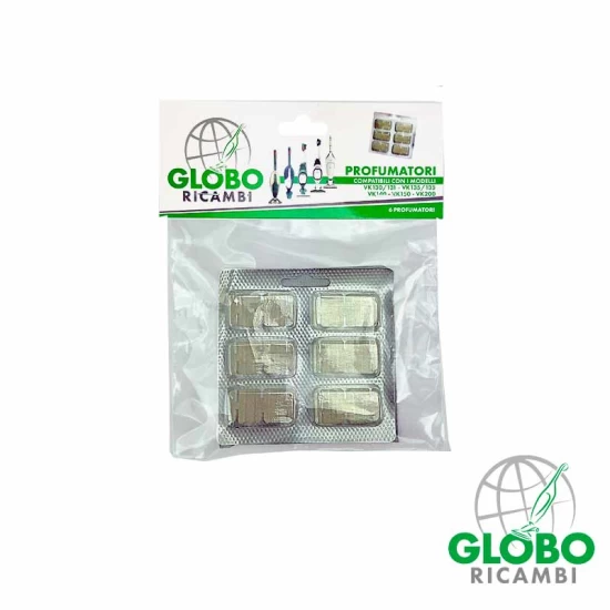 GloboRicambi - Profumatori compatibili per Folletto VK135-136 VK140 VK150 GR per VK200 220s