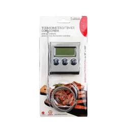 Termometro/Timer con sonda per alimenti