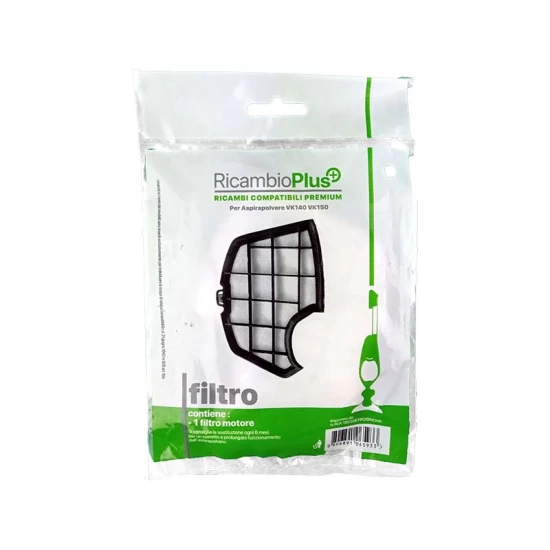 Filtro Griglia per VK140 - VK150 Ricambio Plus  in bustina RP+ per VK150
