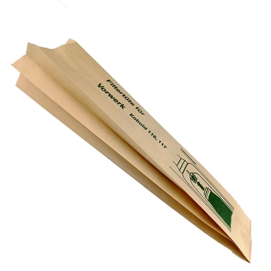 Sacchetti in carta 10 pezzi per Folletto VK116 VK117 Ricambi Compatibili Folletto