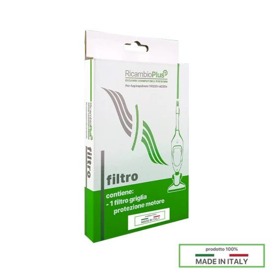 Filtro Ricambio Plus+ per VK200 e VK220s RP+ per VK200 220s