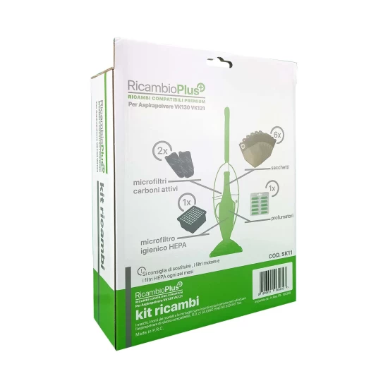 Kit ricambi Ricambio Plus+ per VK130 VK131 RP+ per VK130 131