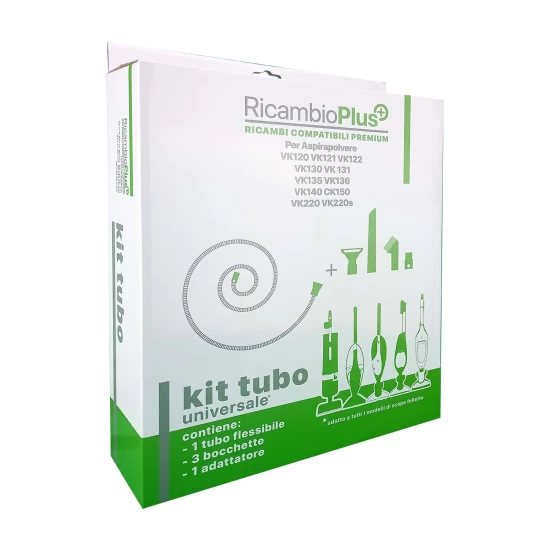 Kit tubo Ricambio Plus+ con accessori Universale per folletto RP+ per VK200 220s