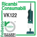 Ricambi Consumabili Folletto VK122