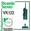 Ricambi Tecnici Folletto VK122