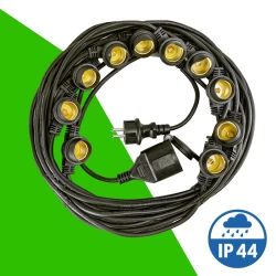Catena Luminosa per esterno - IP44 resistente alla pioggia