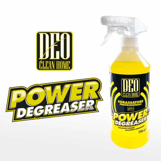 DeoCleanHome - PowerDegreaser Sgrassatutto Sgrassante Professionale 750ml Linea DeoCleanHome